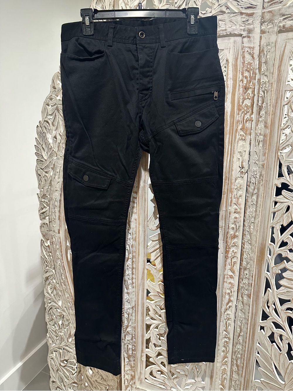 Diesel Black Gold Black Men's Cargo Trousers